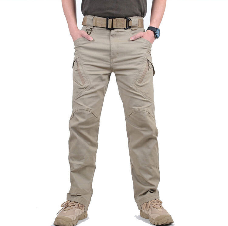 Klaus | Cargo Pants - Tactical Green Cotton for Outdoor Hiking