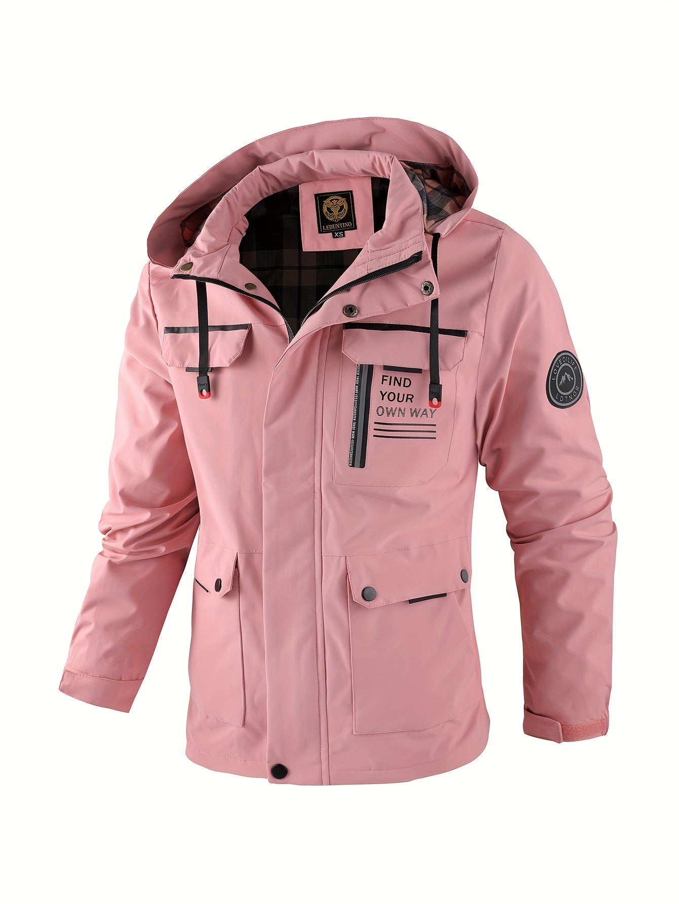 Klaus | Waterproof Winter Jacket with Hood - Black