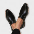 Jhazmiel | Orthopedic Loafers - Black Leather