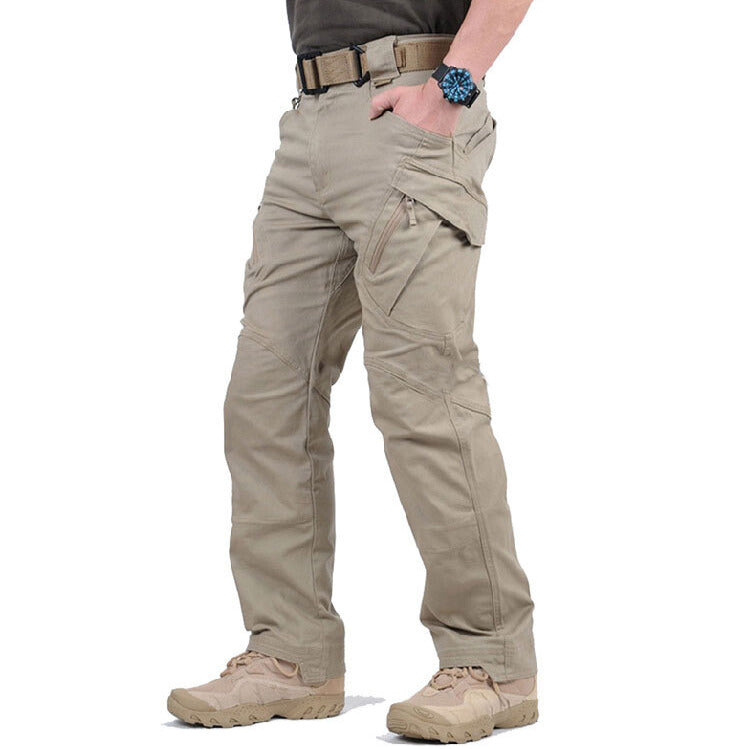 Klaus | Cargo Pants - Tactical Green Cotton for Outdoor Hiking
