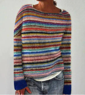 Dorothea | Knit Sweater - Round Neck Casual