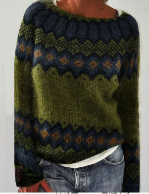 Dorothea | Knit Sweater - Round Neck Casual
