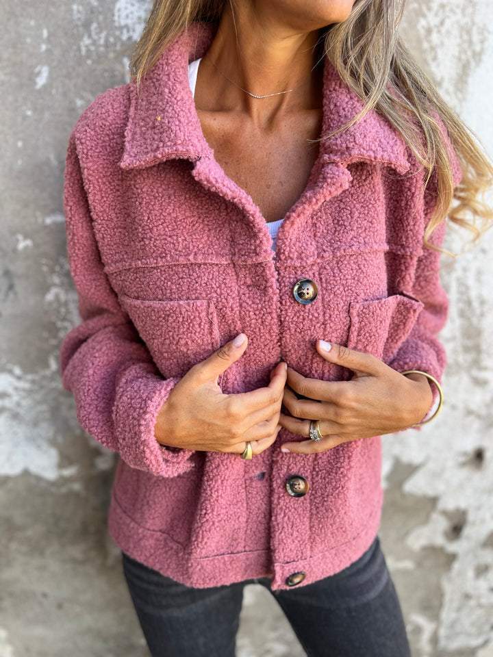 Lena | Cozy Jacket with Lining - Beige