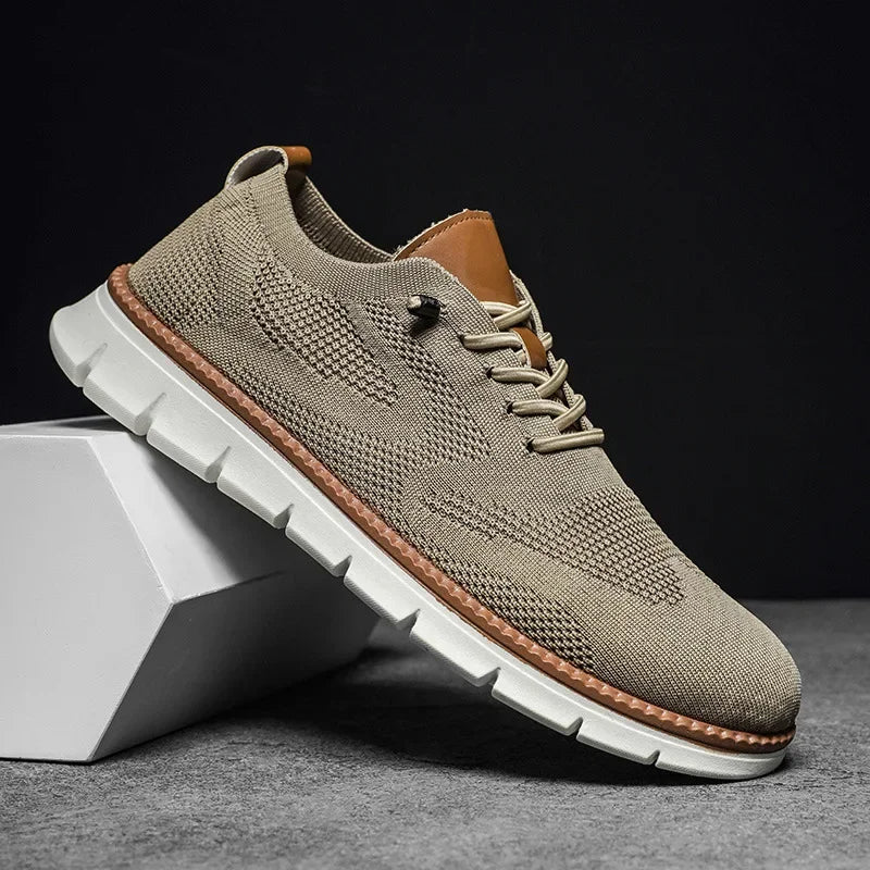 Lyon | Comfortable Shoes - Breathable Black Leather