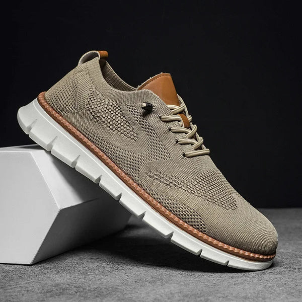 Lyon | Comfortable Shoes - Breathable Black Leather