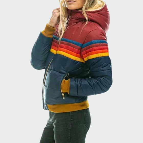 Olivia | Waterproof Puffer Jacket - Black