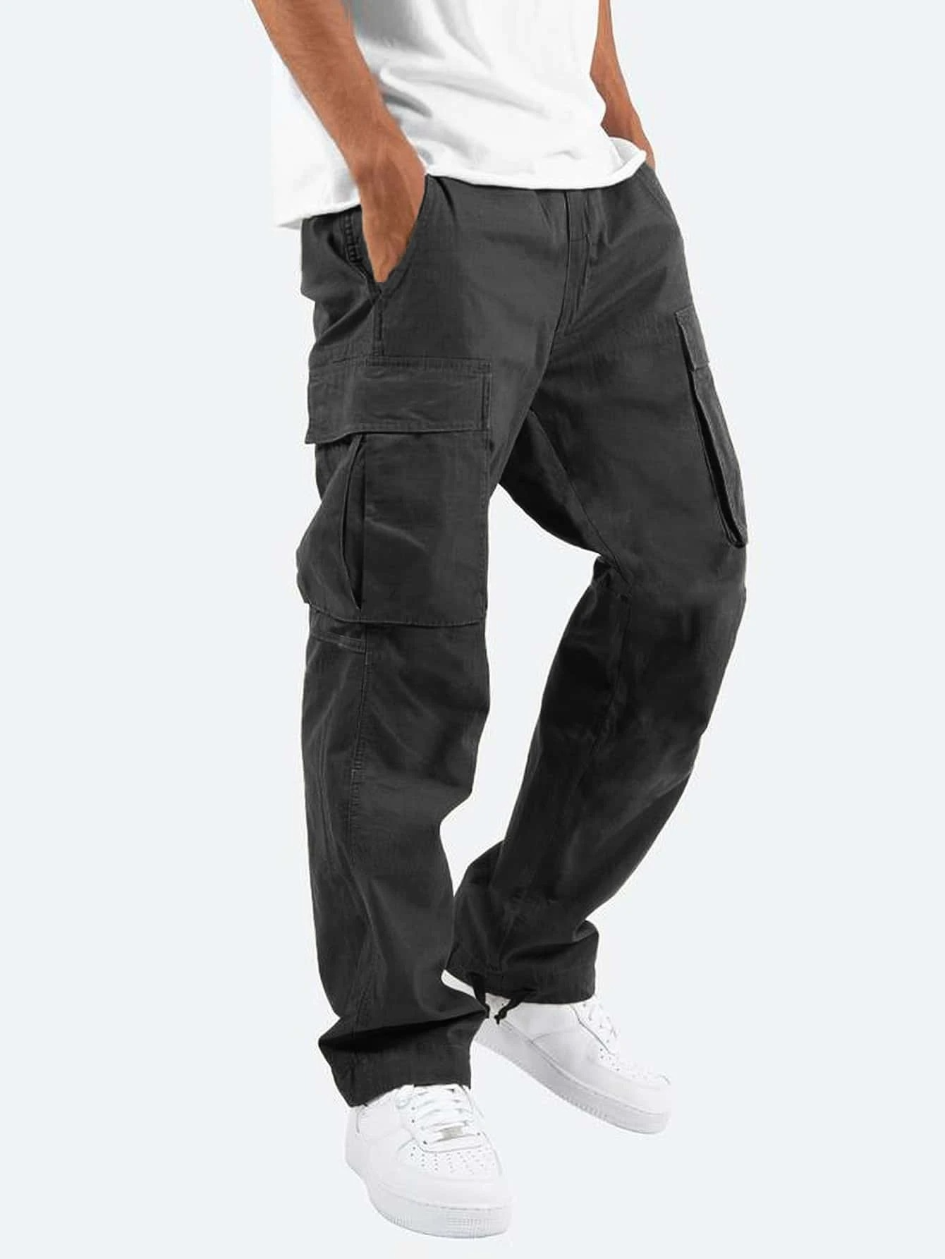Malte | Cargo Pants Relaxed Fit - Beige Cotton