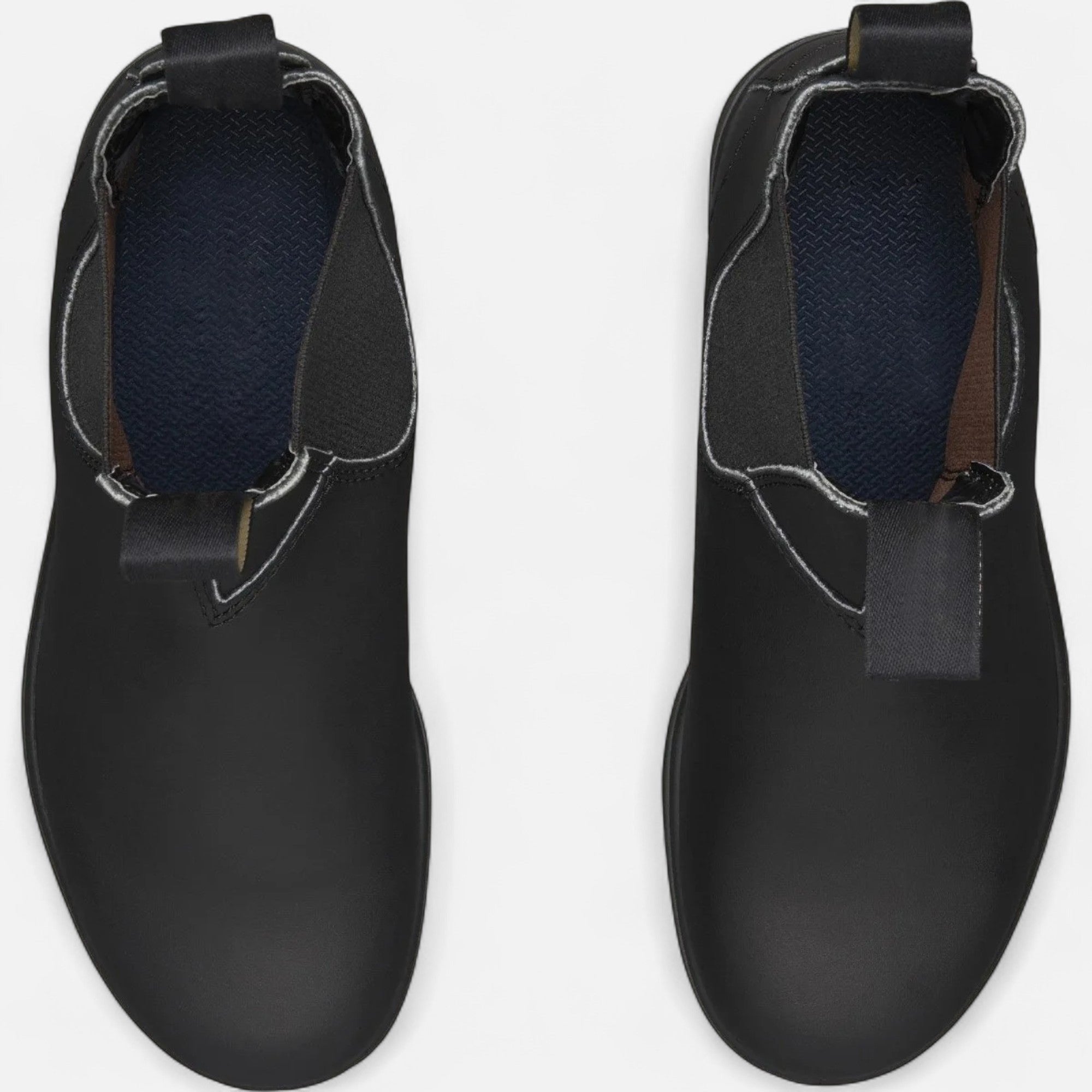 Oliver | Men's Chelsea Boots Leather Slip On Black Classic