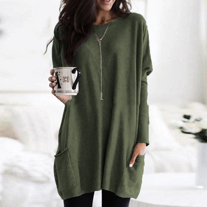 Sabina | Long Women's Sweater - Stylish Knit