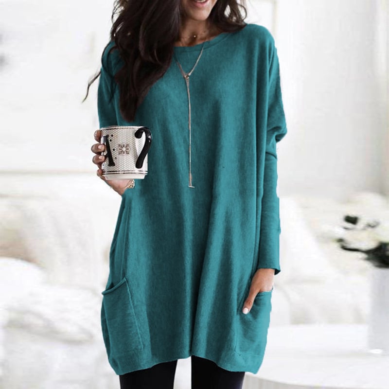 Sabina | Long Women's Sweater - Stylish Knit