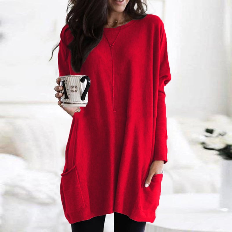 Sabina | Long Women's Sweater - Stylish Knit