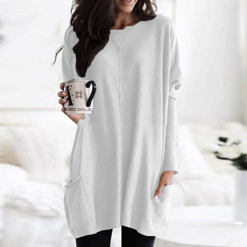 Sabina | Long Women's Sweater - Stylish Knit