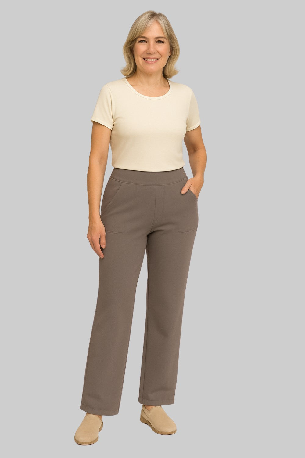 Calista | Trousers Soft Jersey - Elegant